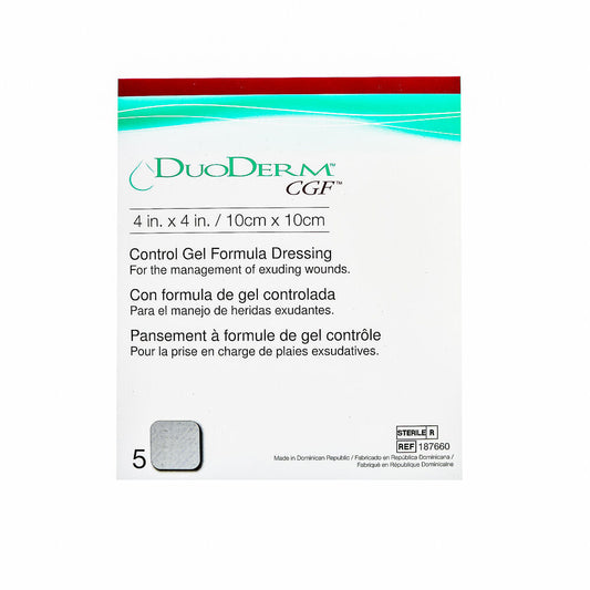 Convatec Duoderm Cgf Sterile Dressing, 4 Inchesx4 Inches