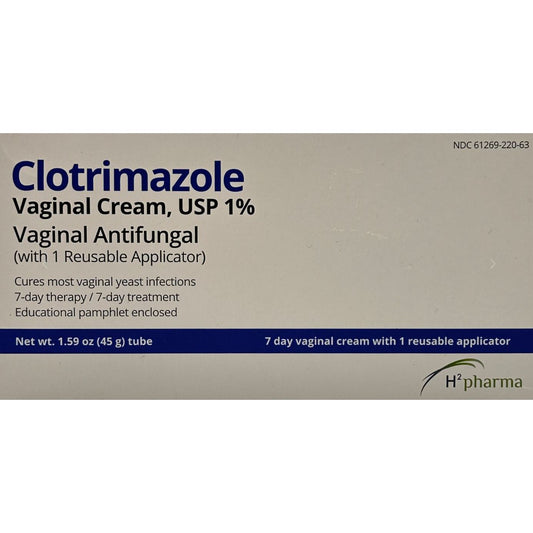 Taro Clotrimazole Vaginal Antifungal Cream, 45 Grams