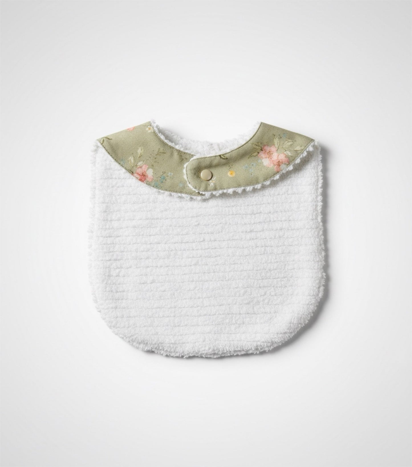 Layette Linen Bib – Hedgerow Floral