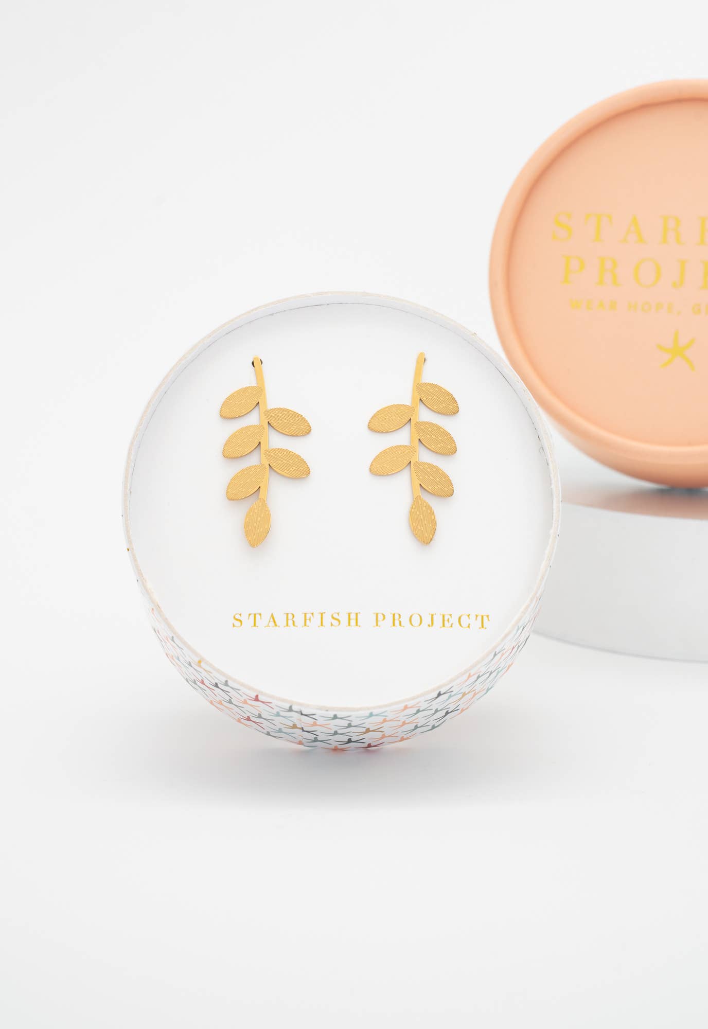 Flourish Vine Leaf Earrings