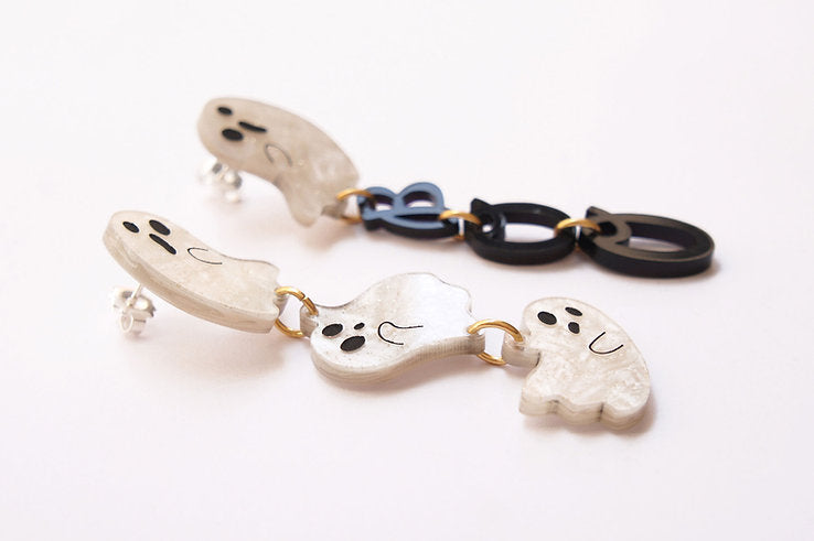 Boo Ghost Earrings by Laliblue - Osadia Concept Store