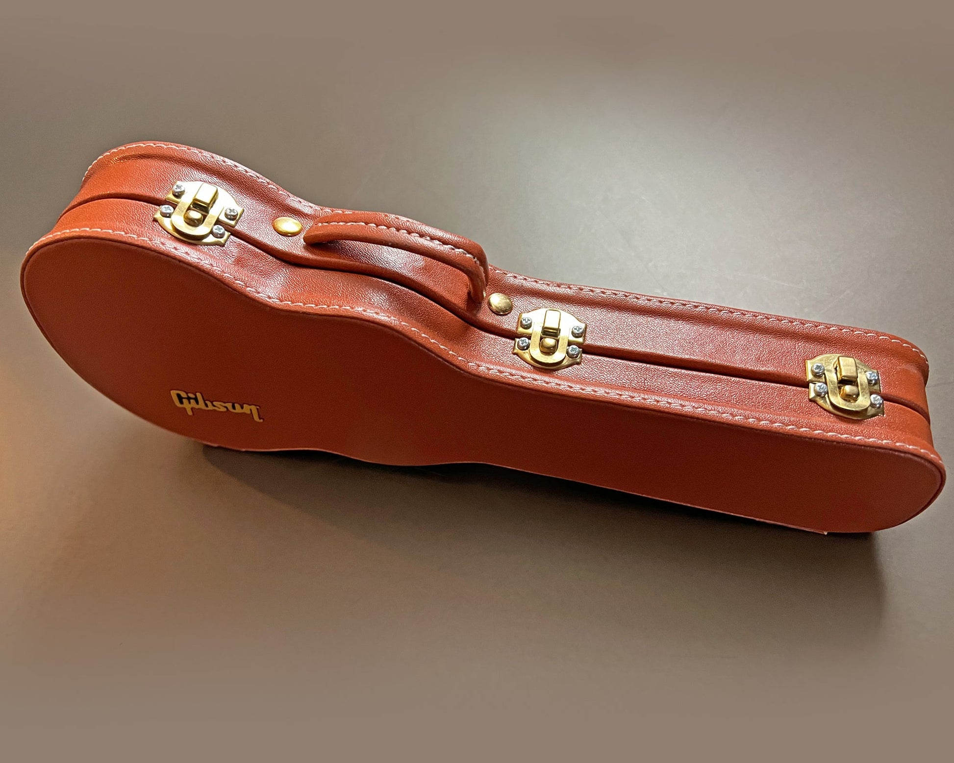 Miniature Gibson Les Paul Original Hardshell Case Brown - 1:4 Scale - Osadia Concept Store