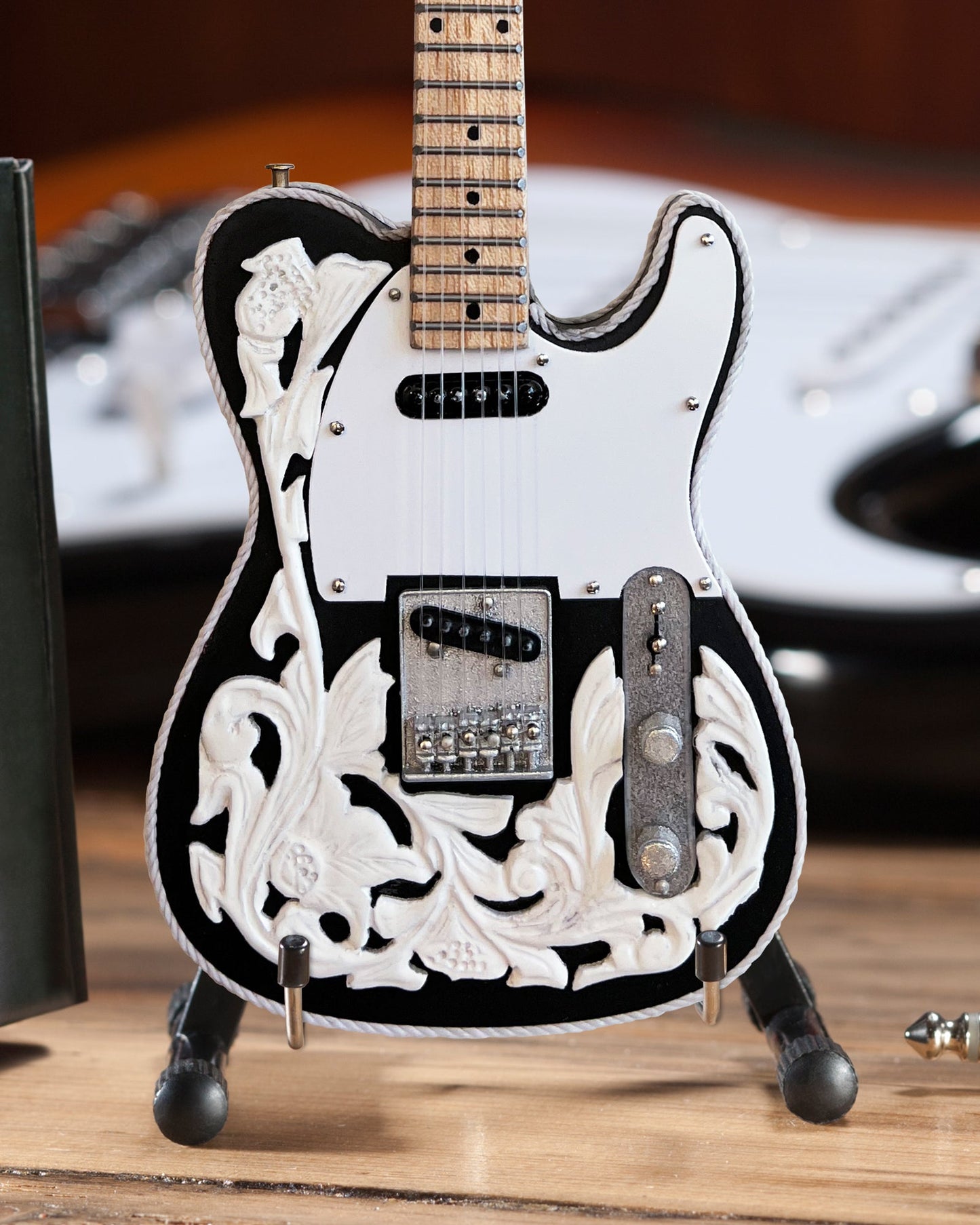 Waylon Jennings Tribute Mini Fender™ Tele™ Guitar Replica - Officially Licensed - Osadia Concept Store