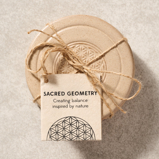 Sacred Geometry Ceramic Coasters