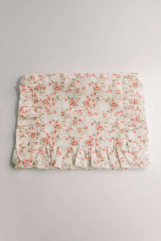 Vintage-Inspired Floral Pouch- Églantine - Osadia Concept Store
