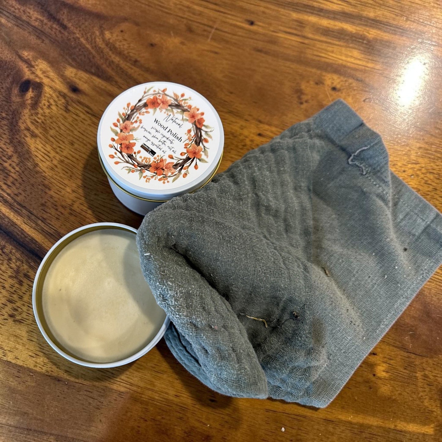 Natural Wood Care Kit | Wood Floor Cleaner & Wood Butter for Hardwood Floors and Furniture