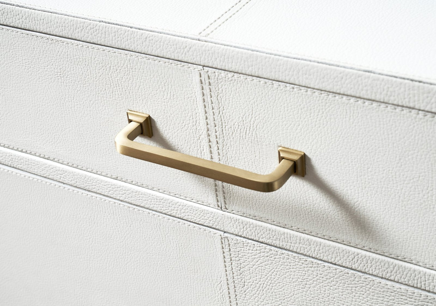 Berkeley Six Drawer Leather Dresser