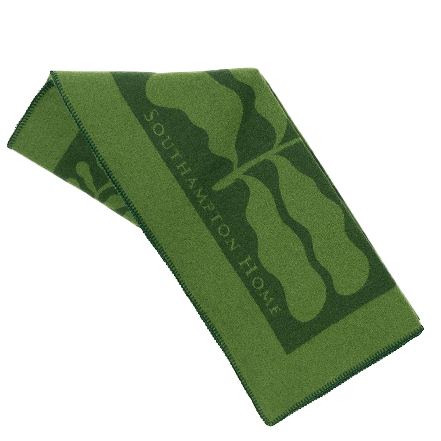 Southampton Home Merino Wool Fleece Throw ~ Leaf ~