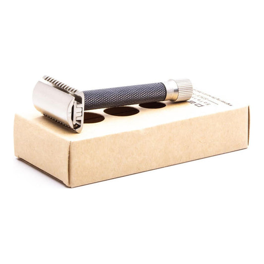 Parker Variant Adjustable Open Comb Safety Razor - Graphite [VAR GR OC]
