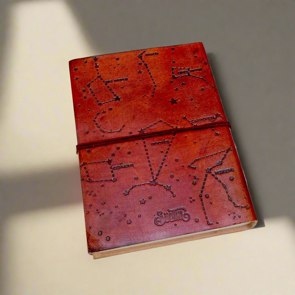John Muir Quote Leather Journal