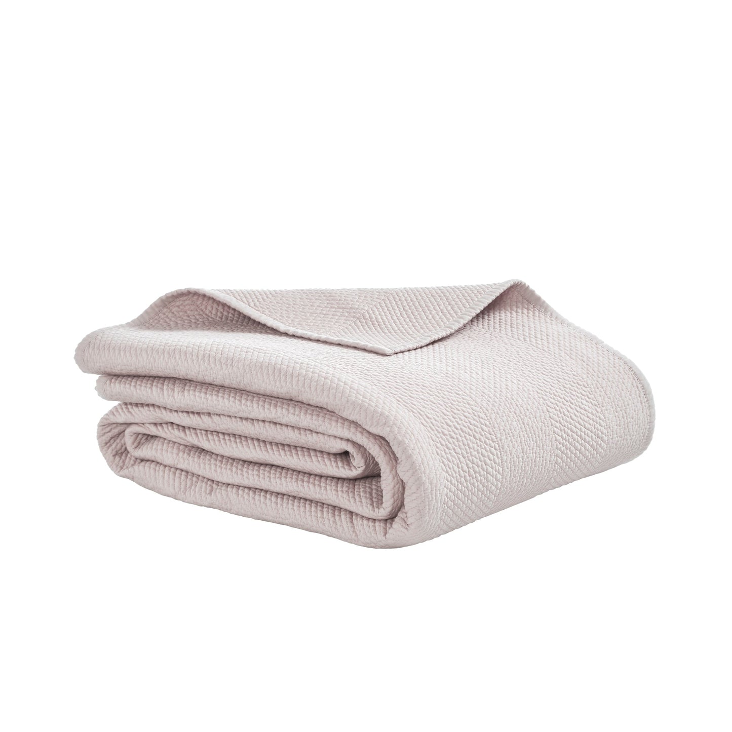Athena Chevron Quilted Sateen Coverlet - Clearance