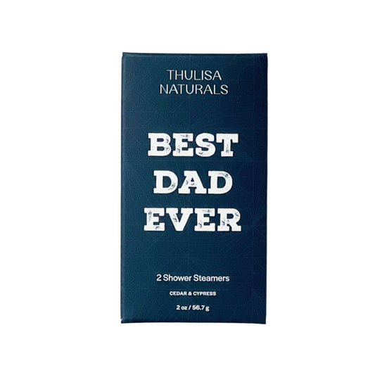 Best Dad Ever Cedar + Cypress Shower Steamers