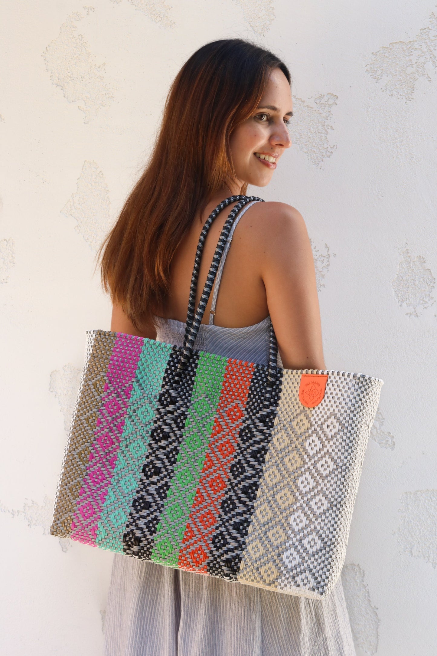 Maya Woven Super Tote - Osadia Concept Store