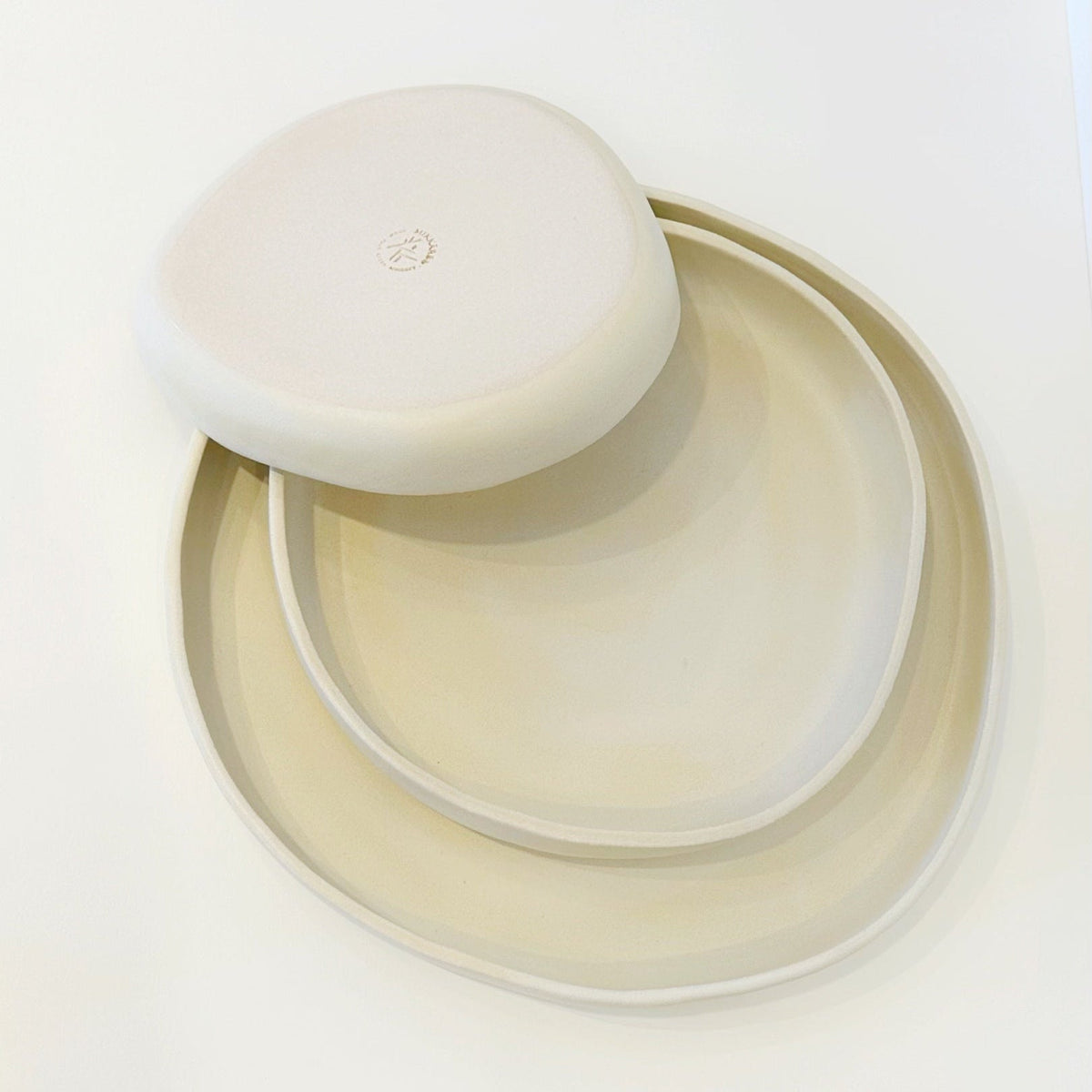 PLATE White Cloud. (Size: 11 inches)