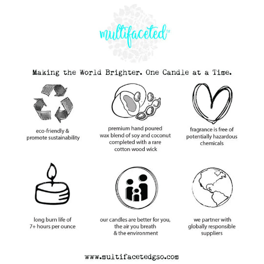 Sweater Weather Scent Candle - Eco-Friendly 8 oz.