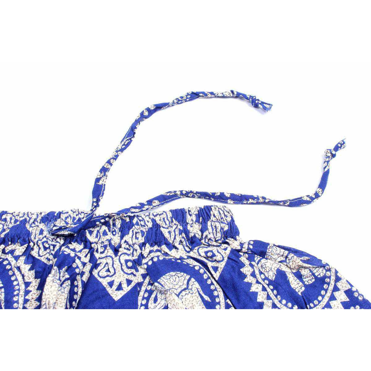 Sustainably Made Bohemian Style Printed Elephant Shorts - Thailand