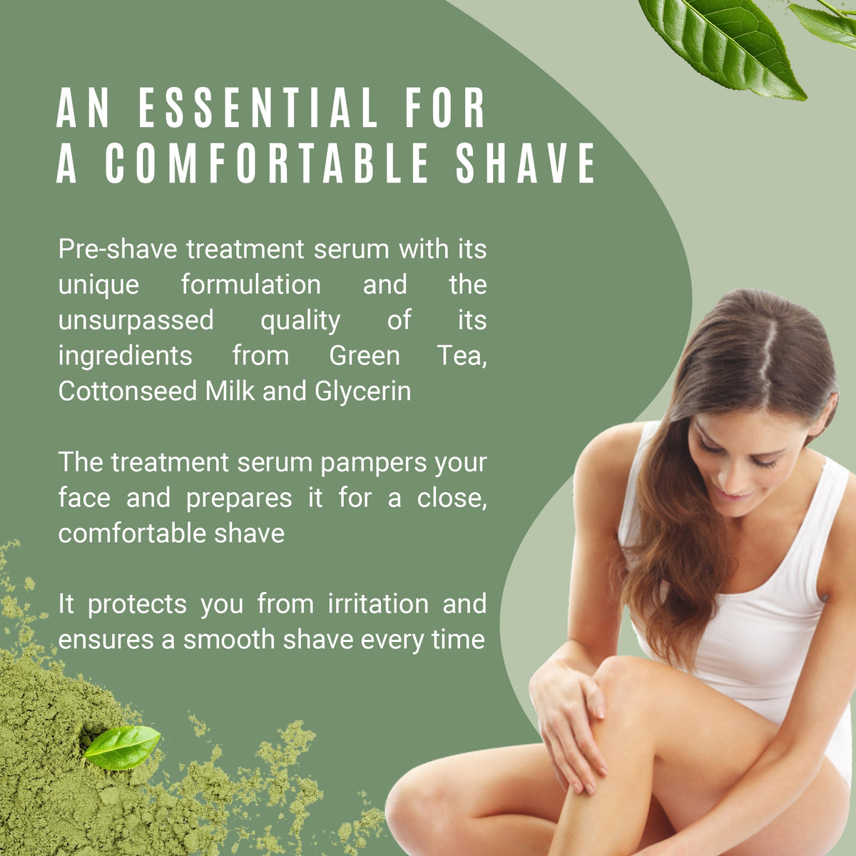 Green Tea Pre-Shave Treatment Serum