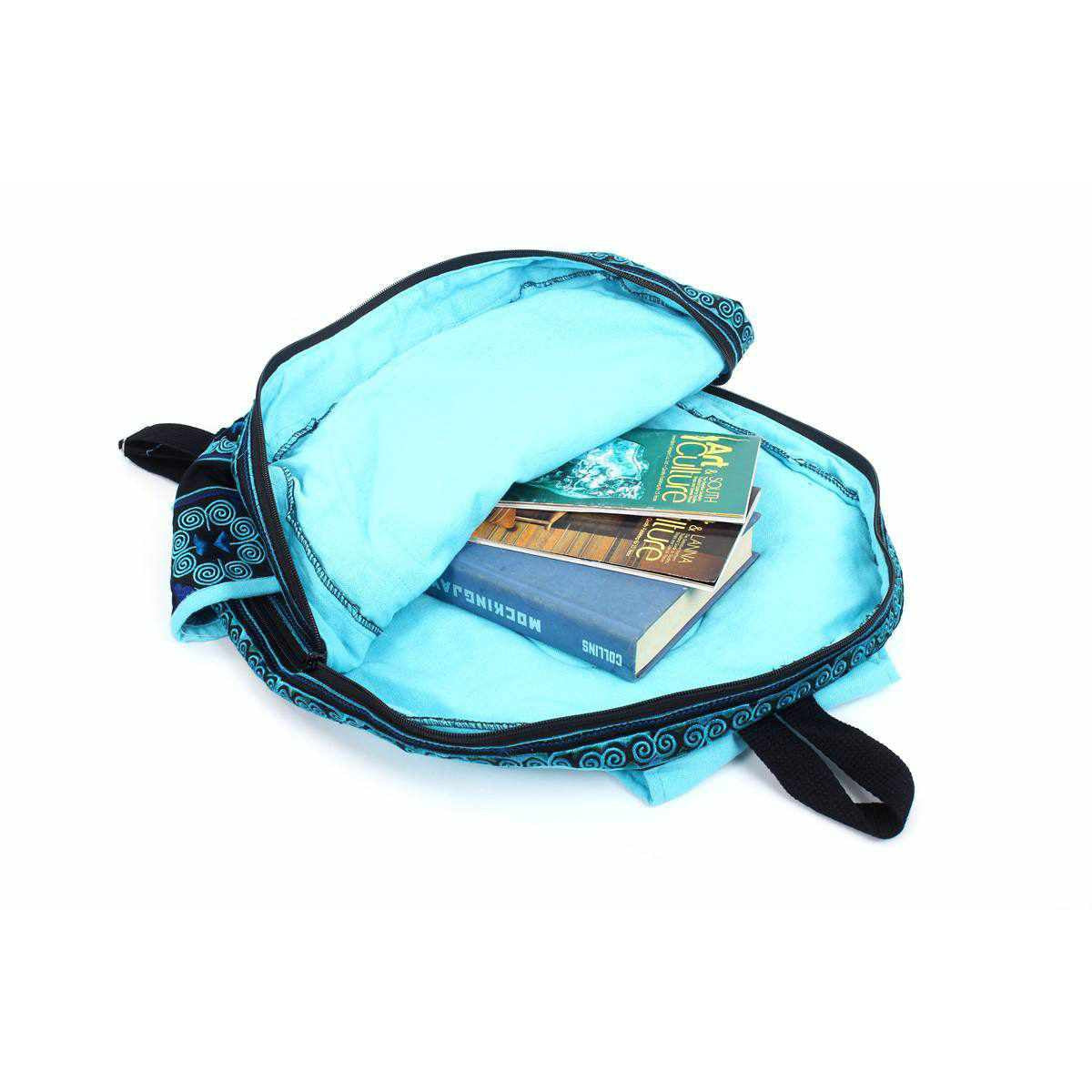 Tribal Bird Embroidered Hmong Backpack- Thailand