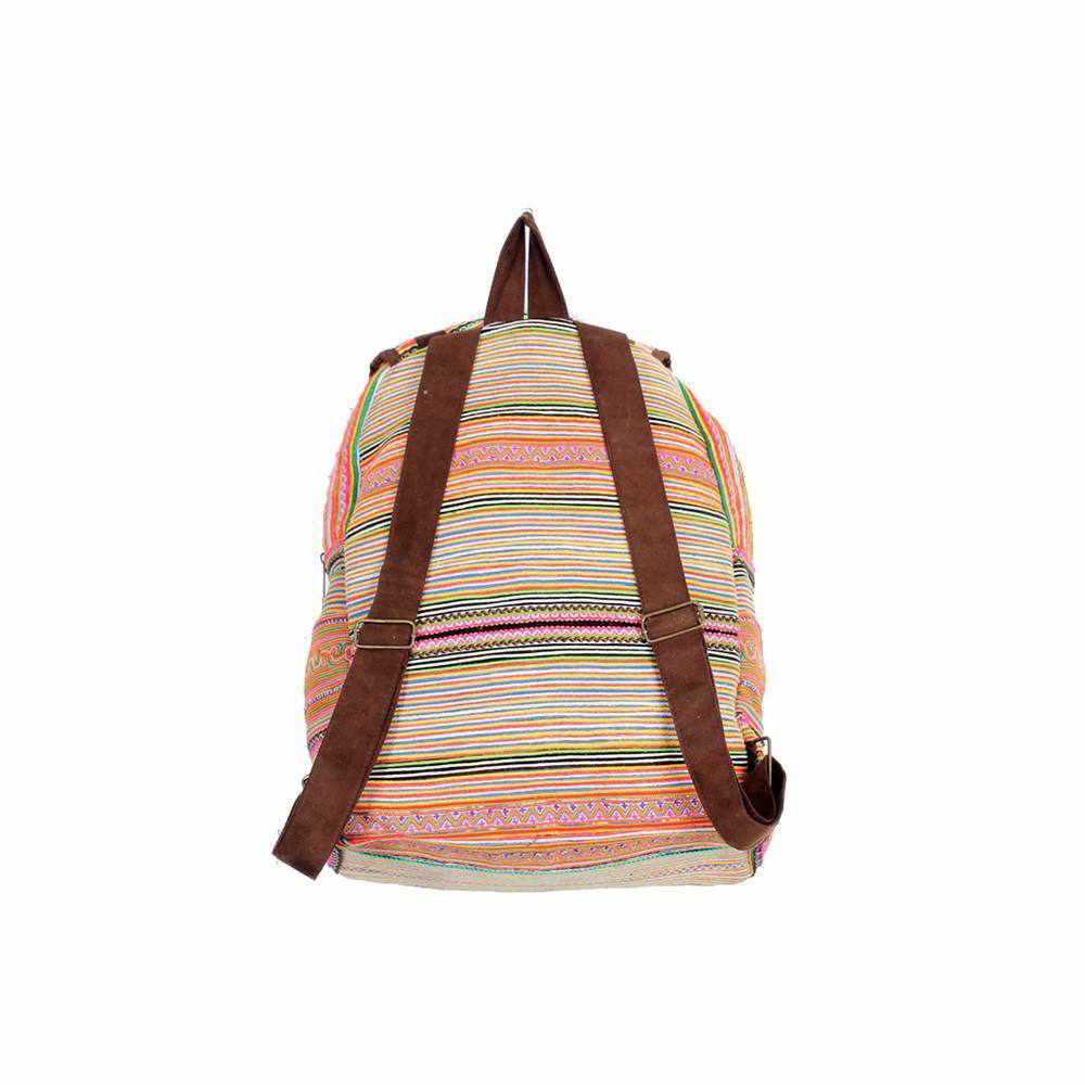 Alisa Embroidered Colorful Boho Backpack - Thailand