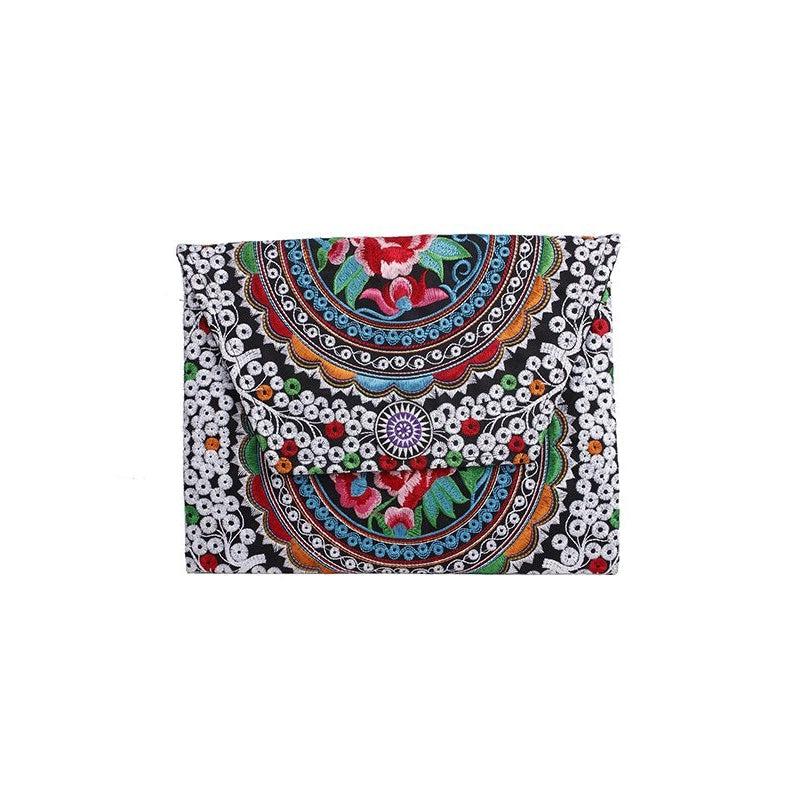 Embroidered Envelope Clutch | iPad Bag - Thailand