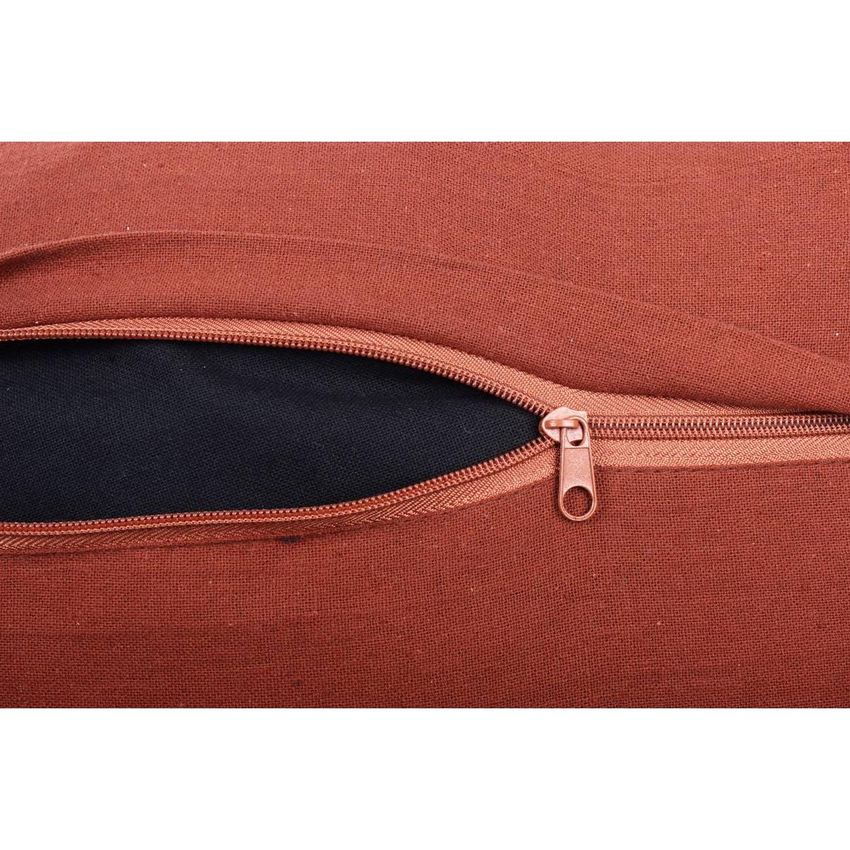 Embroidered Artisan Made Boho Style Star Cushion - Thailand