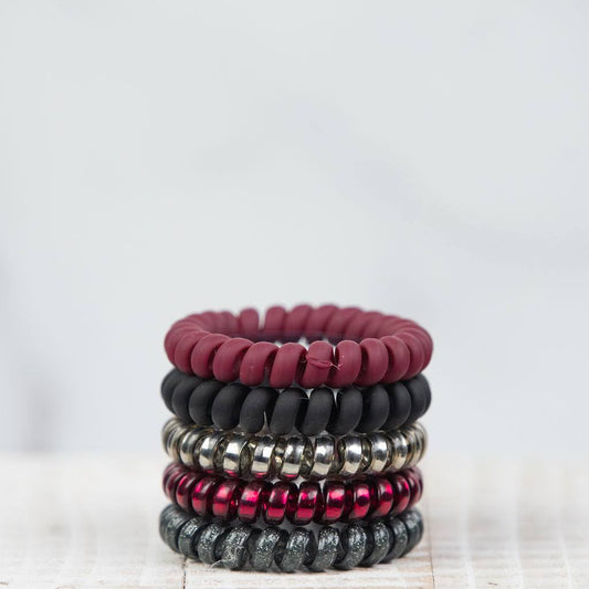Large Lauren Lane Hair Coil Set in Rudolph
