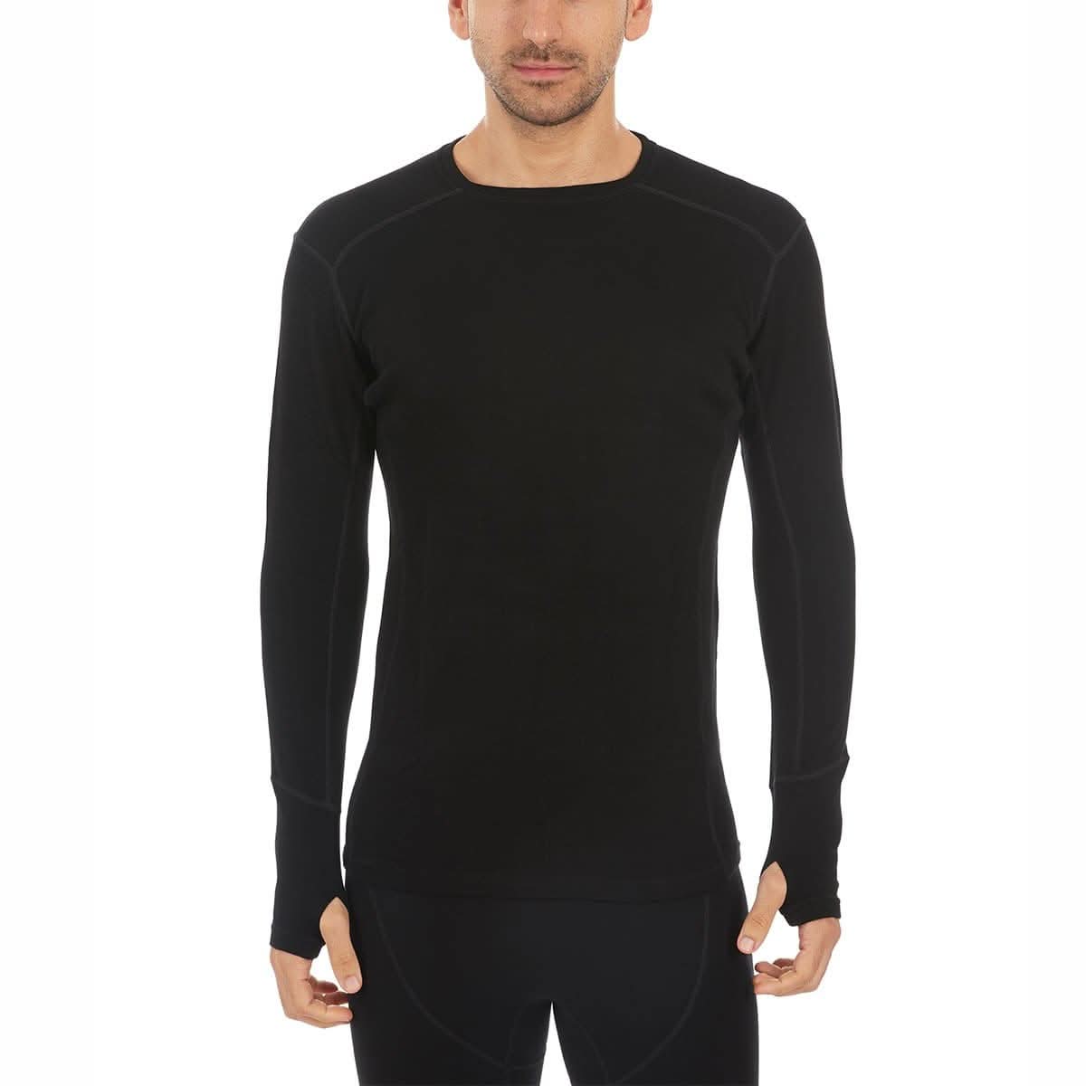 Midweight - Men's Wool Long Sleeve Crew Woolverino - Osadia Concept Store