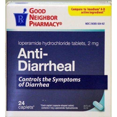 Perrigo Good Neighbor Pharmacy Anti-Diarrheal 2mg Tablets 24ct