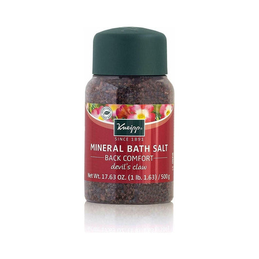 Kneipp Back Comfort Mineral Bath Salt 17.63 oz