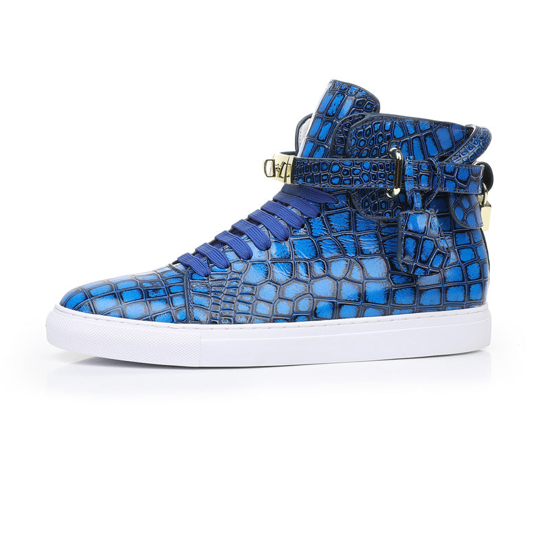 Sovereign High-Top Luxe Sneakers