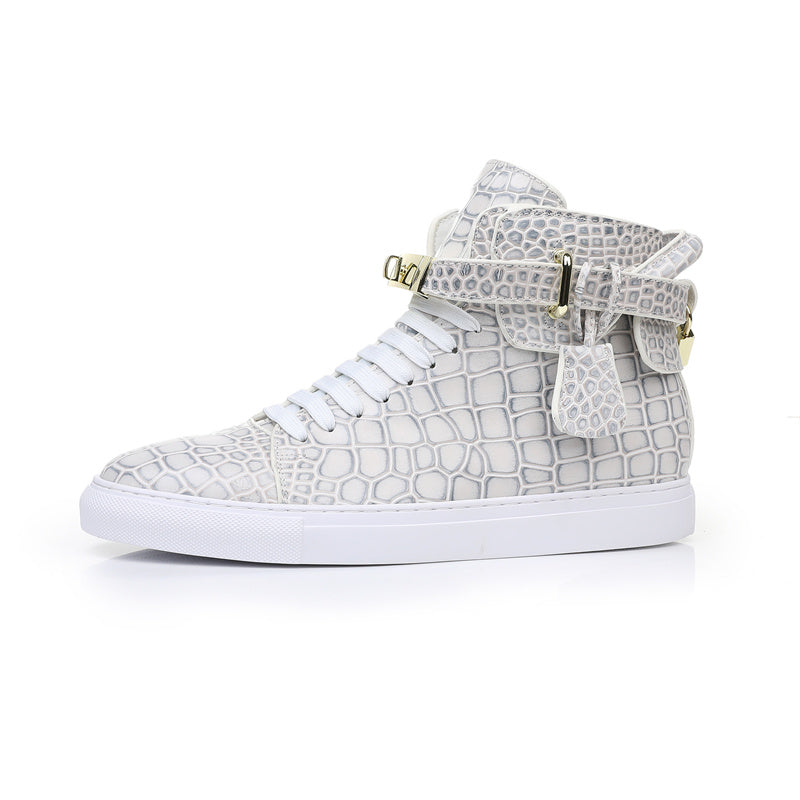 Sovereign High-Top Luxe Sneakers