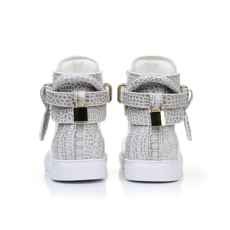 Sovereign High-Top Luxe Sneakers