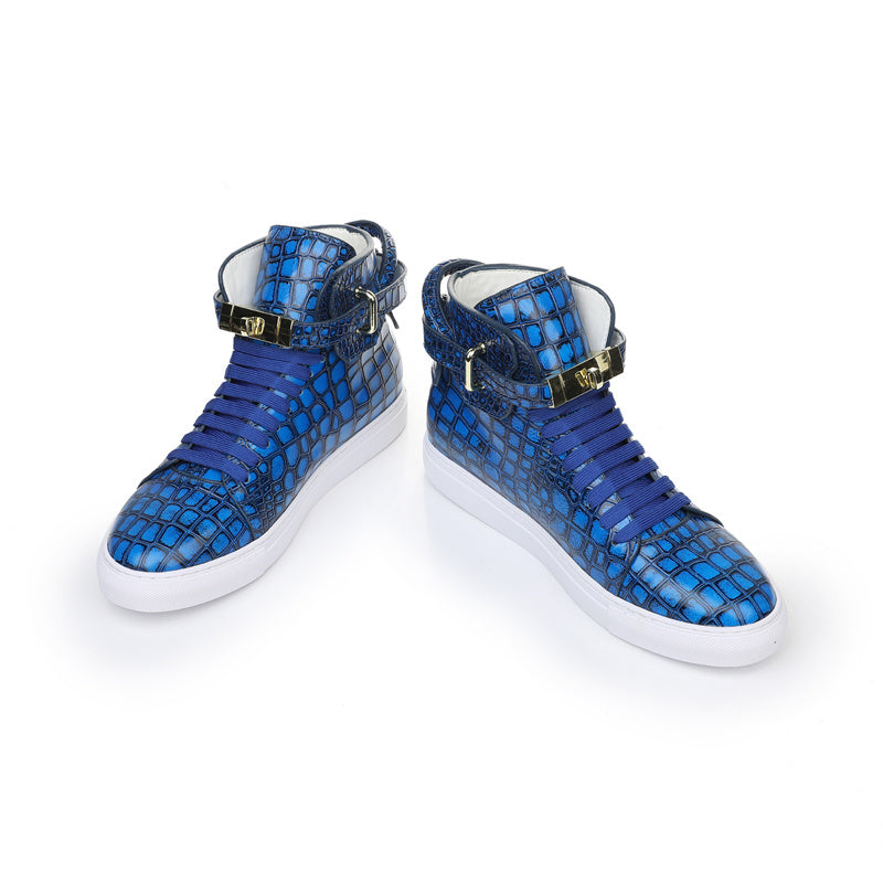 Sovereign High-Top Luxe Sneakers