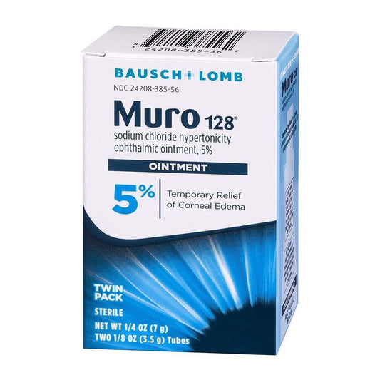 Bausch + Lomb Muro 128 Ophthalmic 5% Sterile Eye Ointment