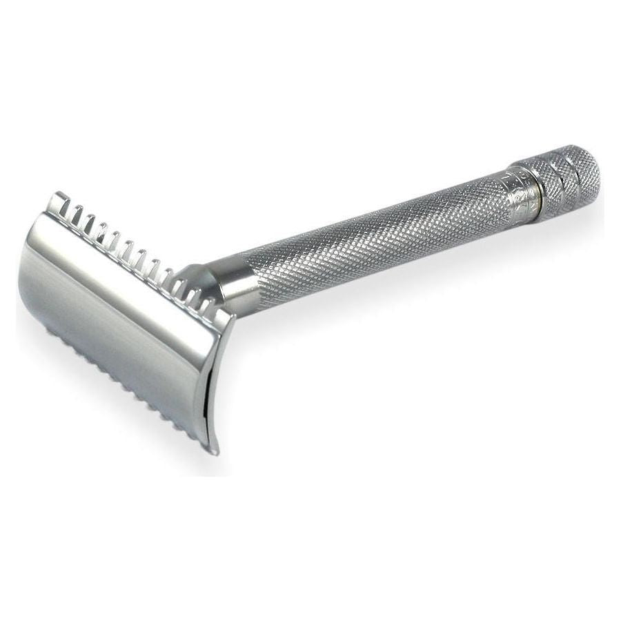 Merkur 25C Long Handle Open Comb Double Edge Safety Razor [25 001]