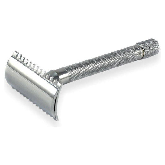 Merkur 25C Long Handle Open Comb Double Edge Safety Razor [25 001]