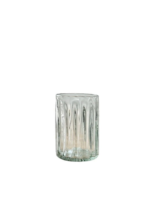 Handblown Fluted Tumbler, Set of 2