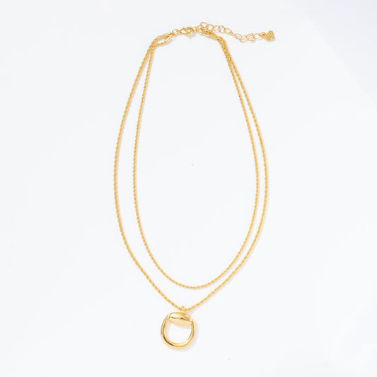 Horsebit Necklace