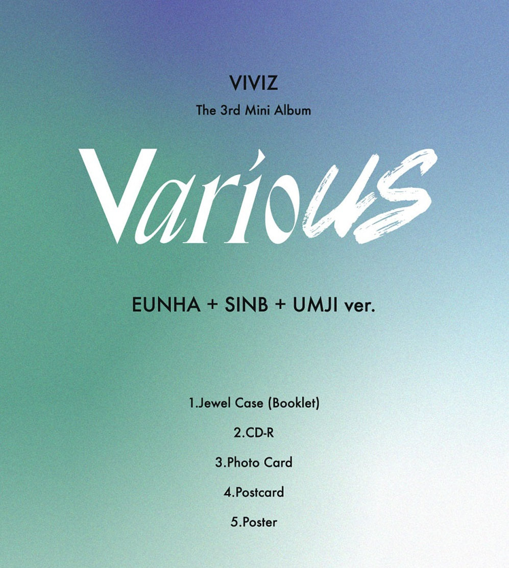 Viviz 3rd Mini Album - Various (Jewel Ver)