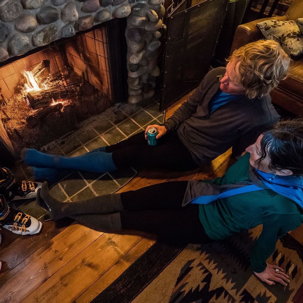 Midweight Men's Ski Bottom 3/4 Length Merino Wool - Woolverino - Osadia Concept Store