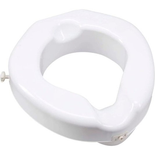 Carex Safe Lock Raised Toilet Seat