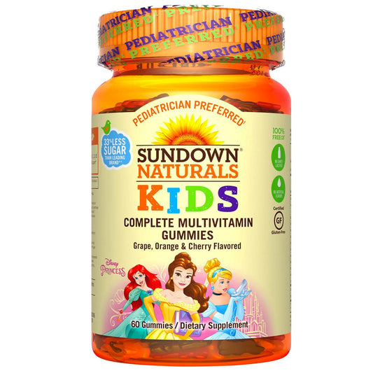 Sundown Naturals Kids Complete Multivitamin Disney Princess Gummies