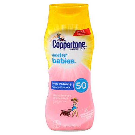 Coppertone Water Babies Sunscreen Lotion - SPF 50 - 8 Fl Oz