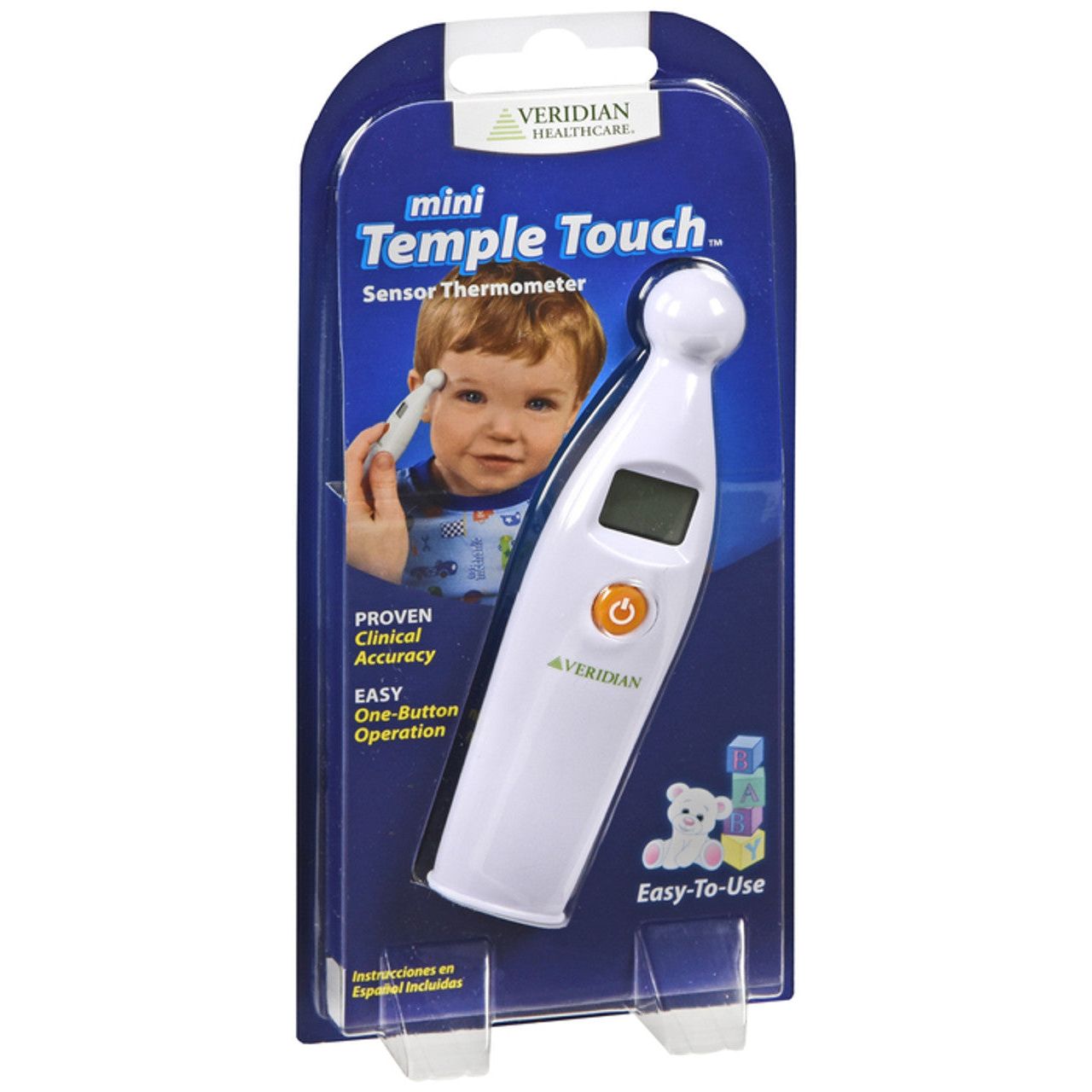Veridian Healthcare Mini Temple Touch Digital Thermometer