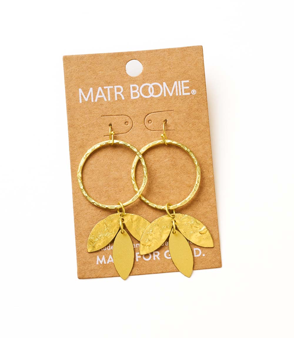 Aamani Vine Hoop Earring - Osadia Concept Store
