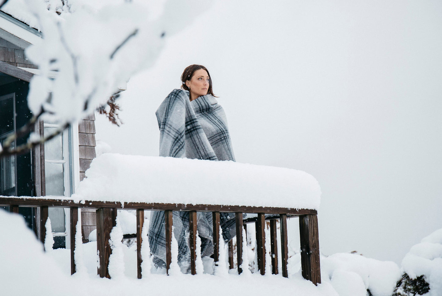 Plaid Merino Wool Blankets
