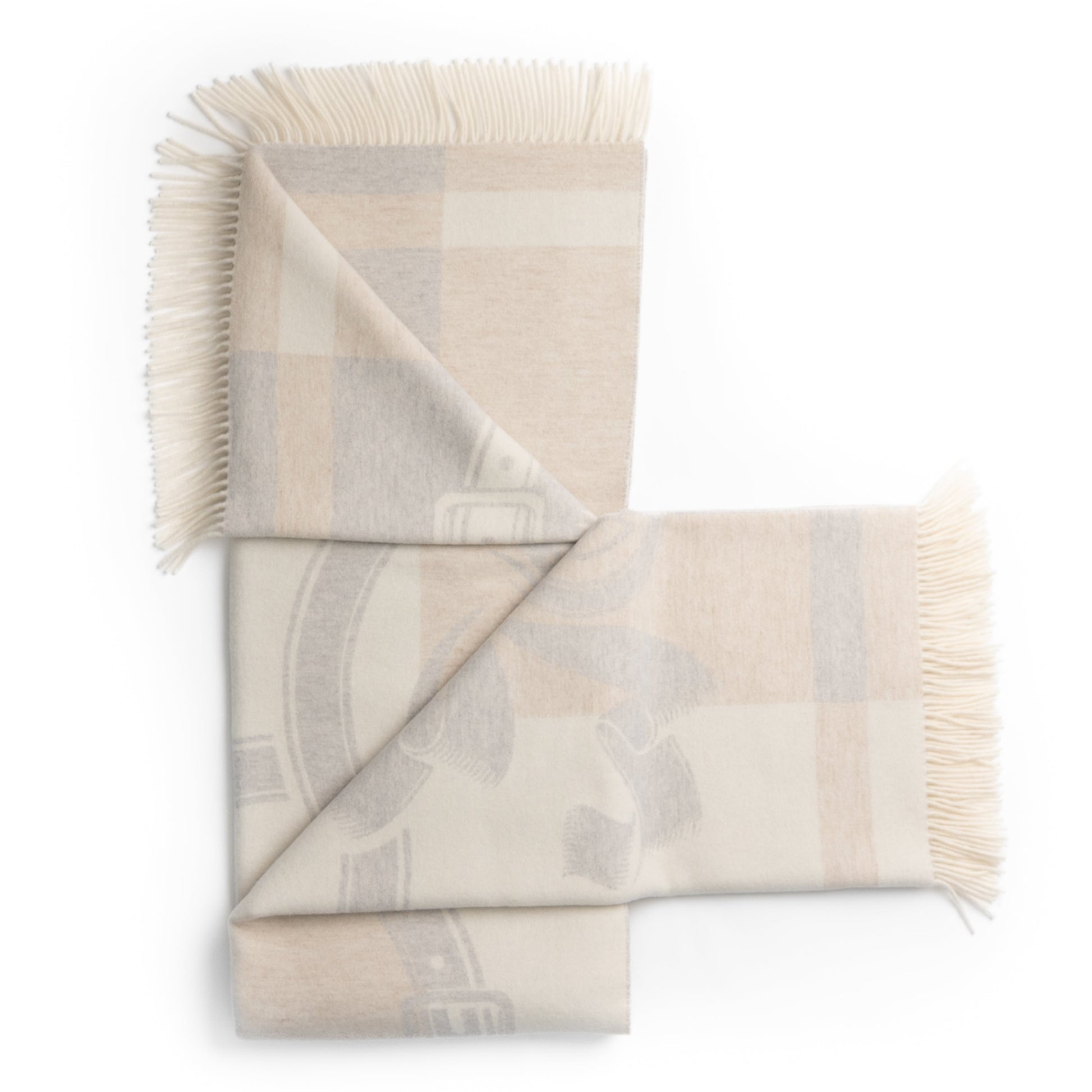 Thistle Reign Reversible Throw – Extra-Fine Italian Merino Wool | 56" x 72" - Osadia Concept Store
