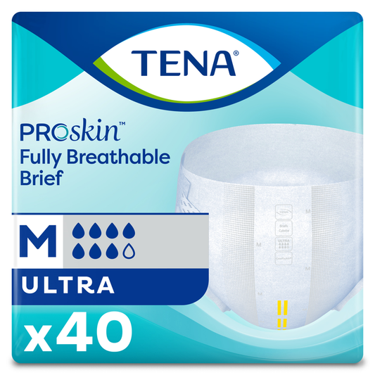 Tena Adult Incontinence Brief, Ultra Absorbency