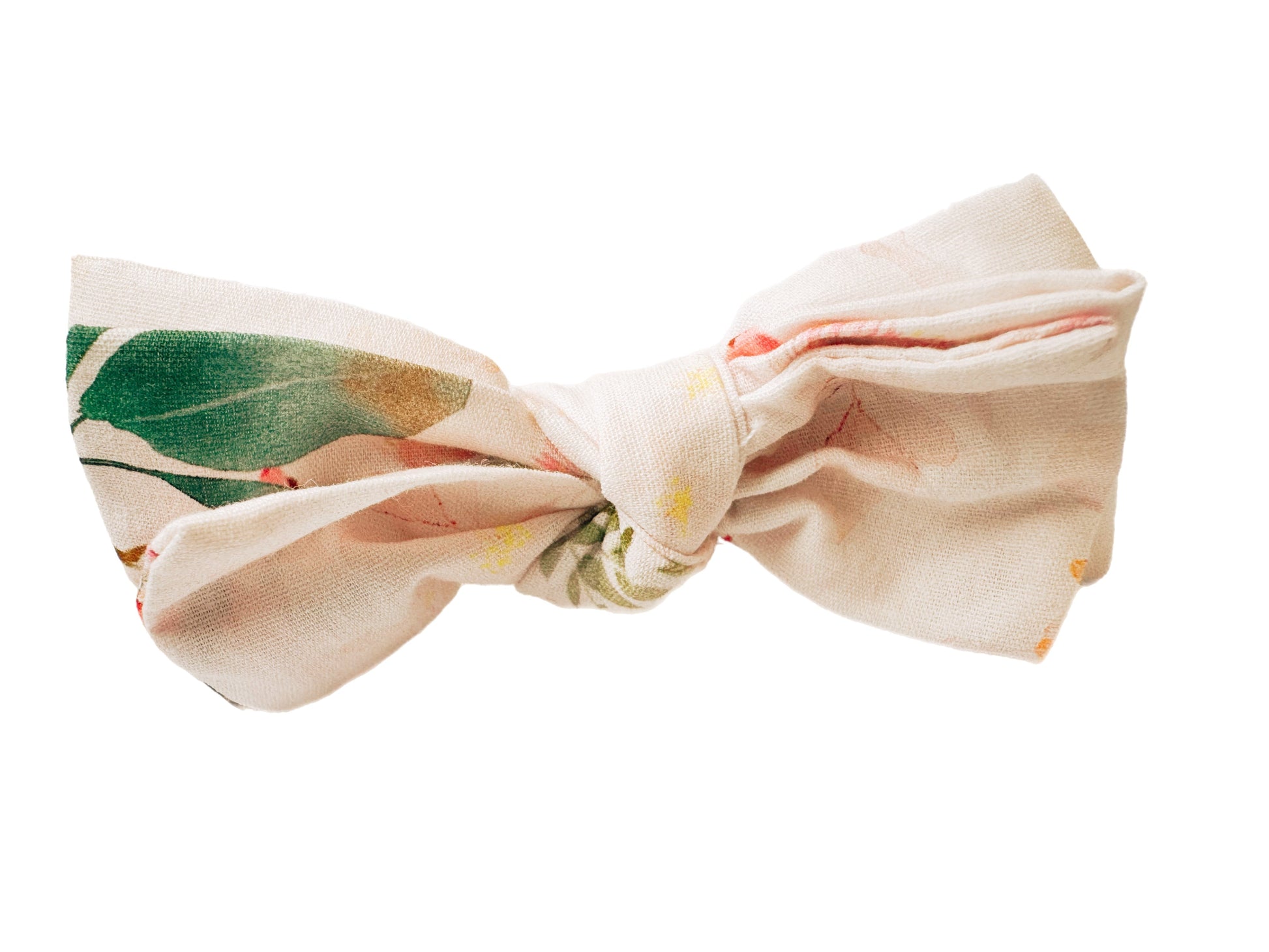 Three Little Bows Headband- Watercolor Camelia - Osadia Concept Store