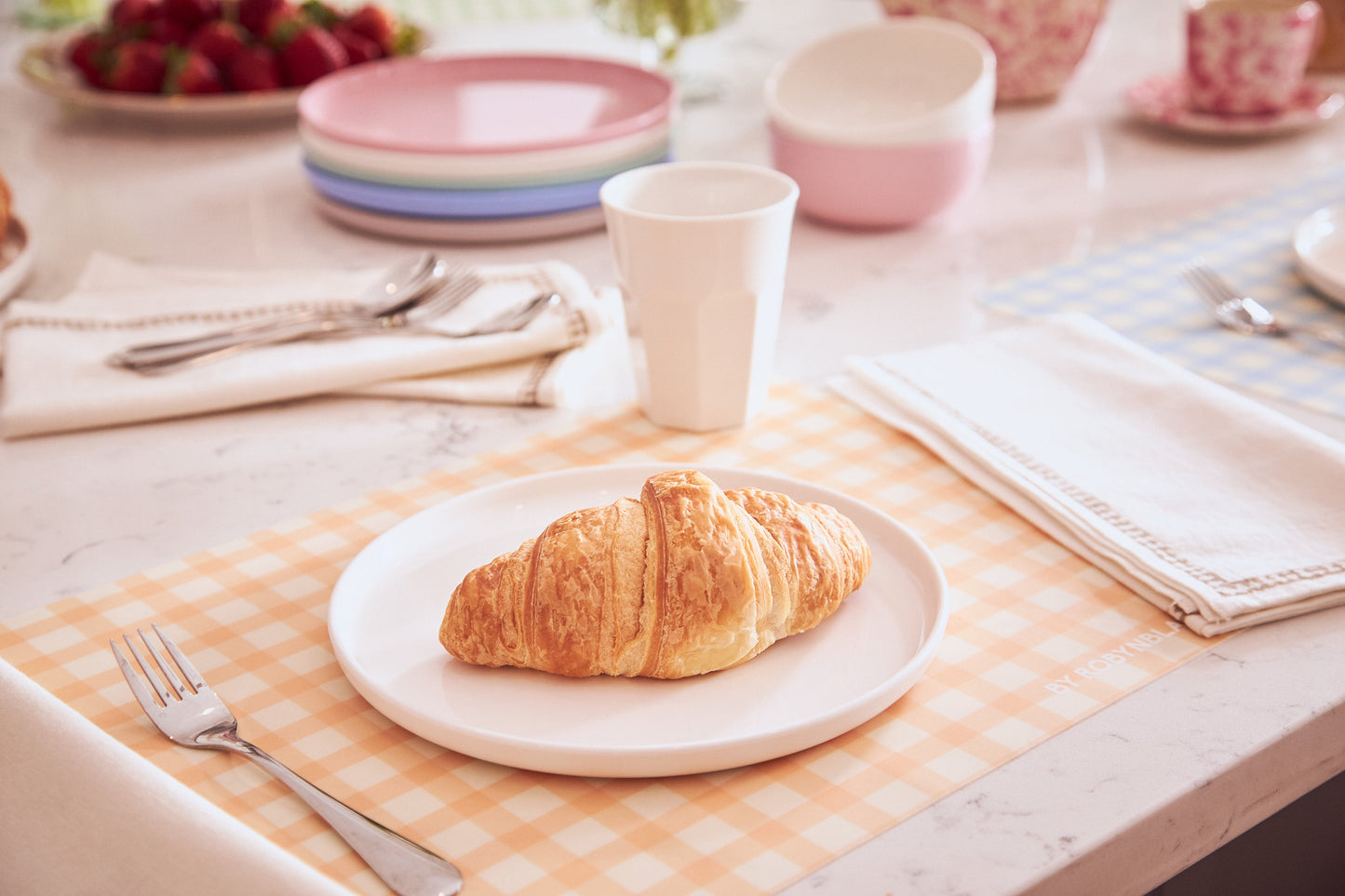 2 Plate Set | Ivory